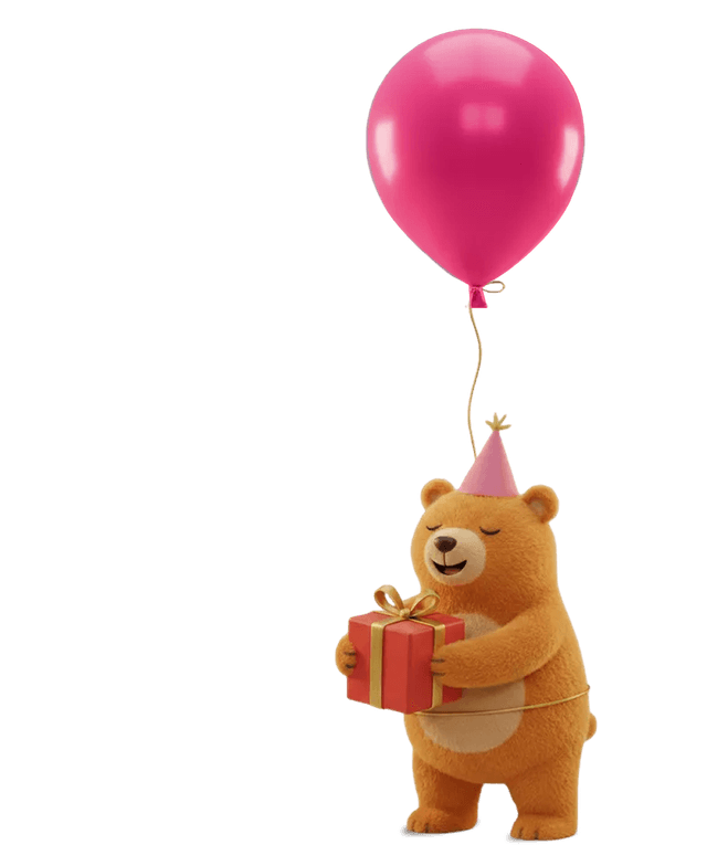Hip Hip bear mascot