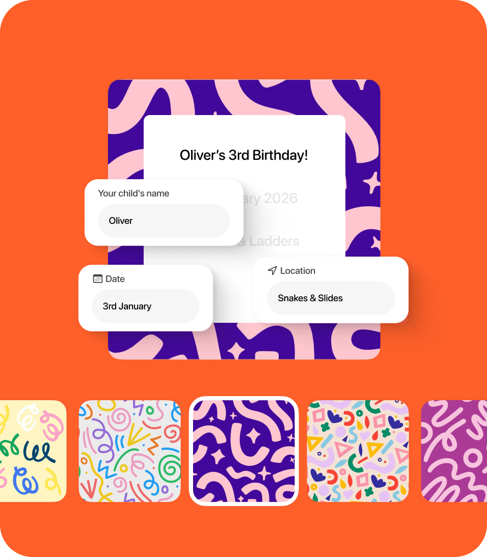 Create your party invite